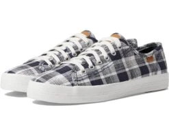 Keds Kickstart Linen Plaid
