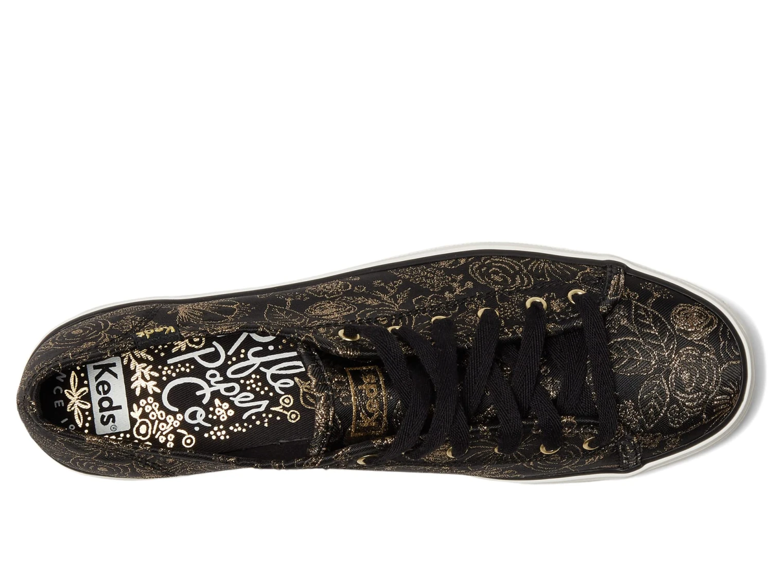 Keds Keds X Rifle Paper Co. - Triple Kick Colette Jacquard 4 Keds Keds X Rifle Paper Co. - Triple Kick Colette Jacquard - Image 2