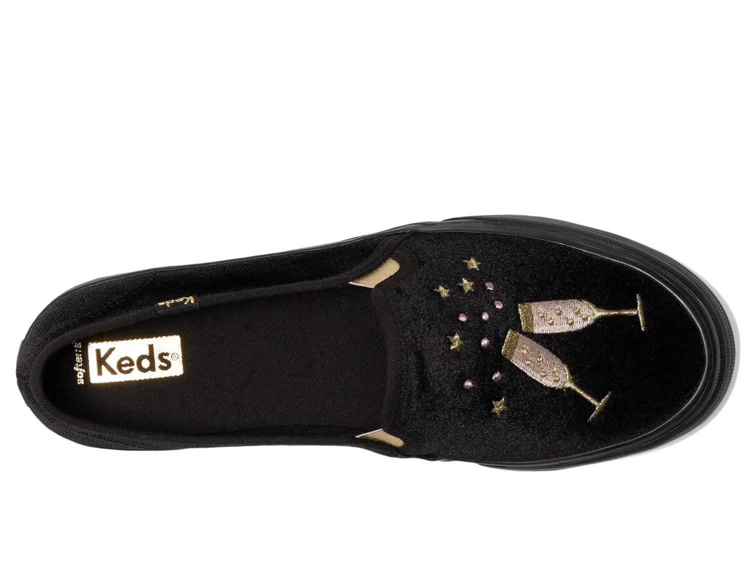 Keds Double Decker Velvet Cheers 4 Keds Double Decker Velvet Cheers - Image 2