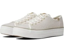 Keds Triple Kick Metallic Woven