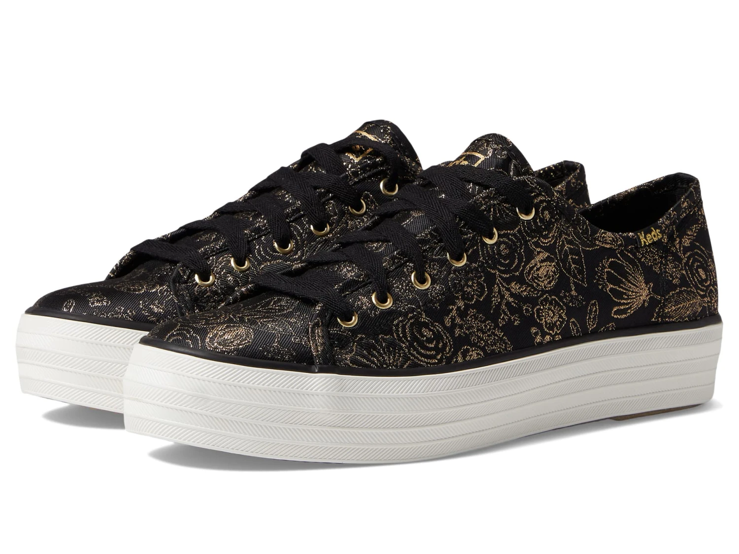 Keds Keds X Rifle Paper Co. - Triple Kick Colette Jacquard 3 Keds Keds X Rifle Paper Co. - Triple Kick Colette Jacquard