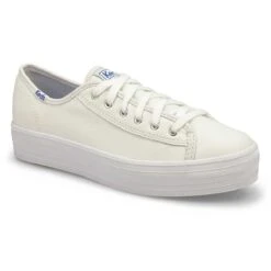Keds Womens Triple Kick Sneaker - White