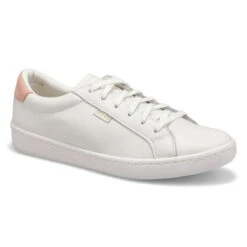 Keds Womens Ace Sneaker - White/Blush