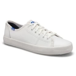 Keds Womens Kickstart Retro Court Sneaker - White