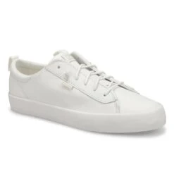 Keds Womens Kickback Washable Leather Sneaker