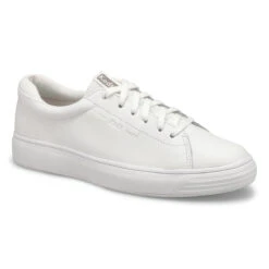Keds Womens Alley Leather Sneaker - White