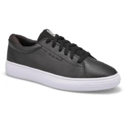 Keds Womens Alley Leather Sneaker - Black