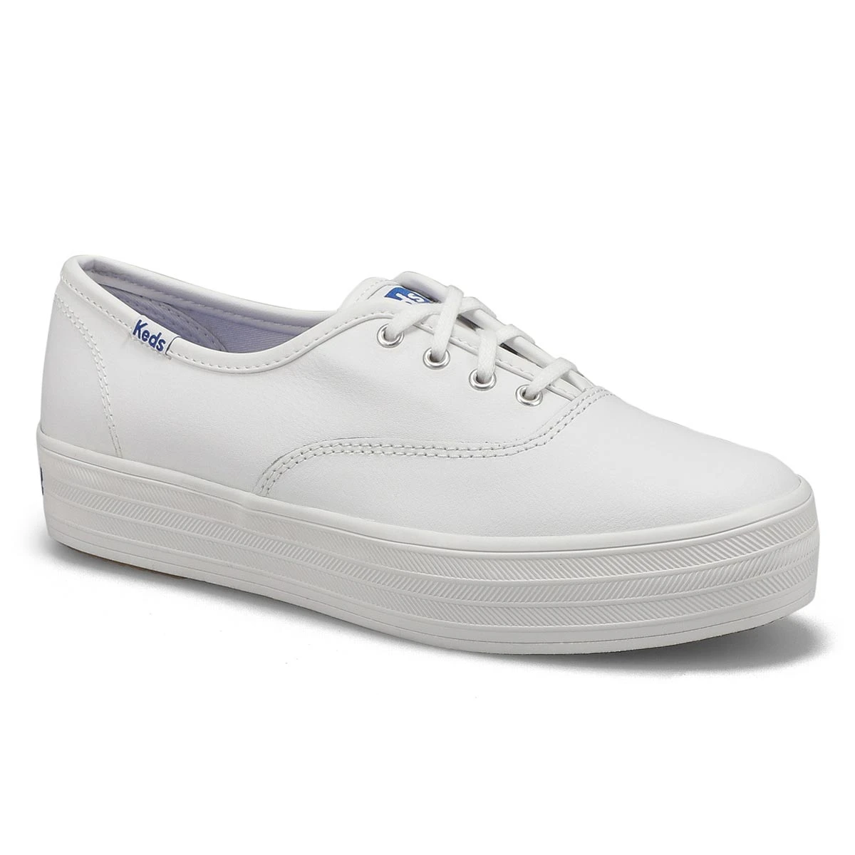 Keds Womens Champion Platform Sneaker- White 3 Keds Womens Champion Platform Sneaker- White