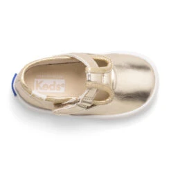Keds Champion Lace Toe Cap T-Strap Champagne Metallic -Keds champion lace toe cap tstrap littlekid champagne metallic champagne metallic 4