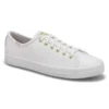 Keds Womens Kickstart Leather Sneaker- White /Gold -Keds https3A2F2Fwww.softmoc.com2FItems2Fimages2FWH63987 XXX.jpg 640x